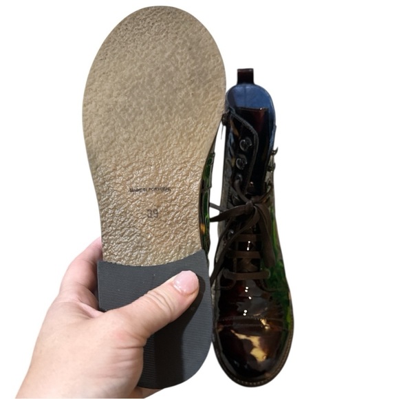 EUC - Unity in Diversity - Liberty Combat Boot - Fantasia Tan - Size 39 - Picture 4 of 4